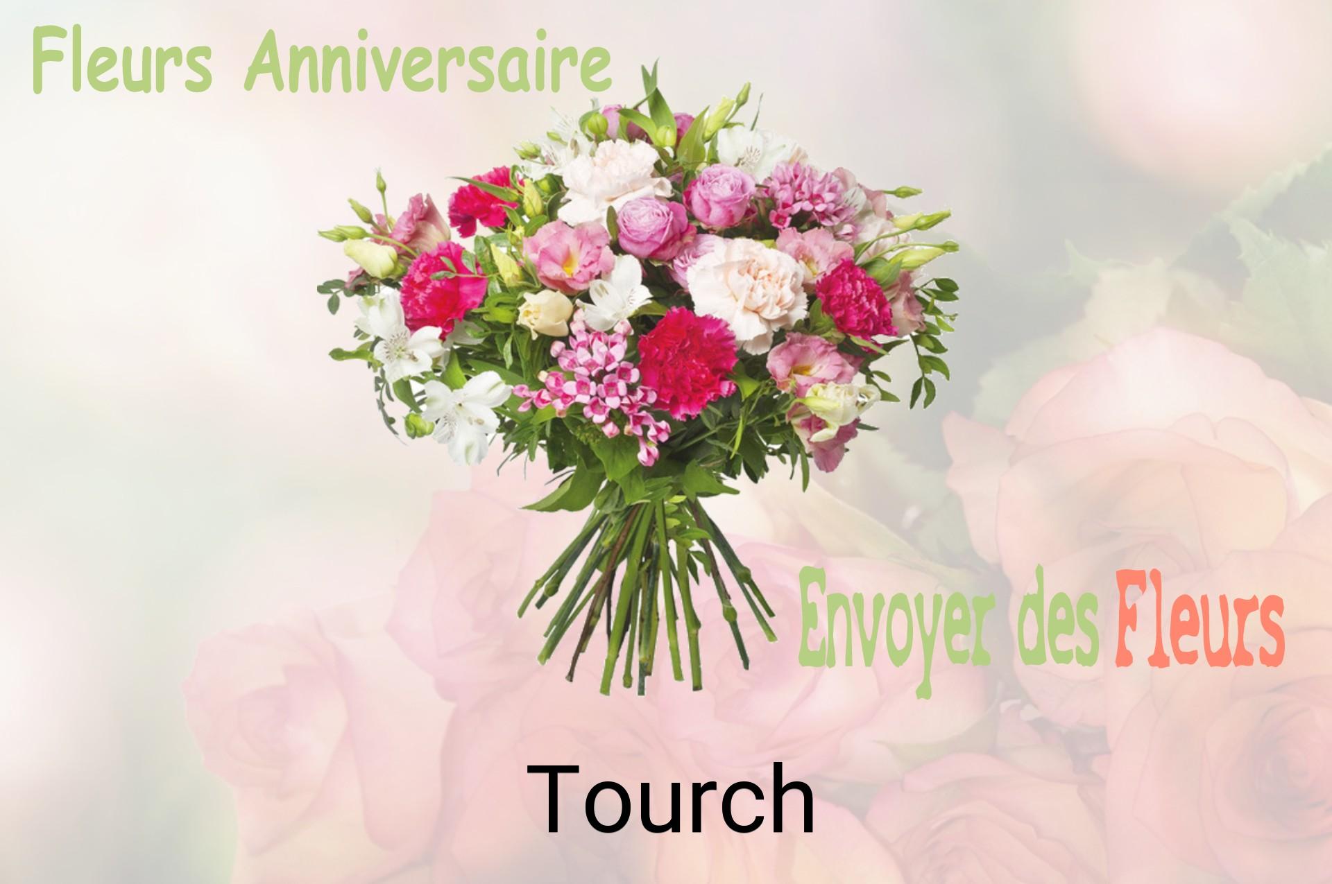 Bouquet de fleurs d’anniversaire livré à Tourch